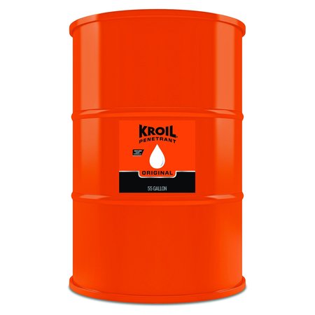 KROIL 55 Gallon Penetrating Oil, Industrial-Grade, Multipurpose, Rust Loosening, Penetrant KL551